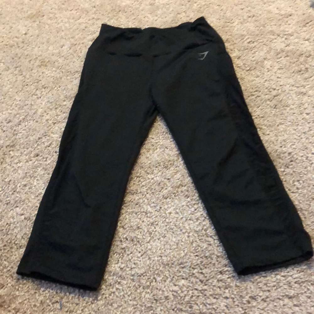 Cropped Leggings with mesh side detail